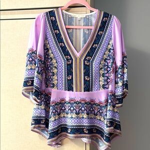 Her Sougai size S Bohemian V-Neck Blouse - purchased at Anthropologie
